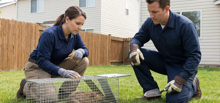 Gopher Control Companies Program in Montville
