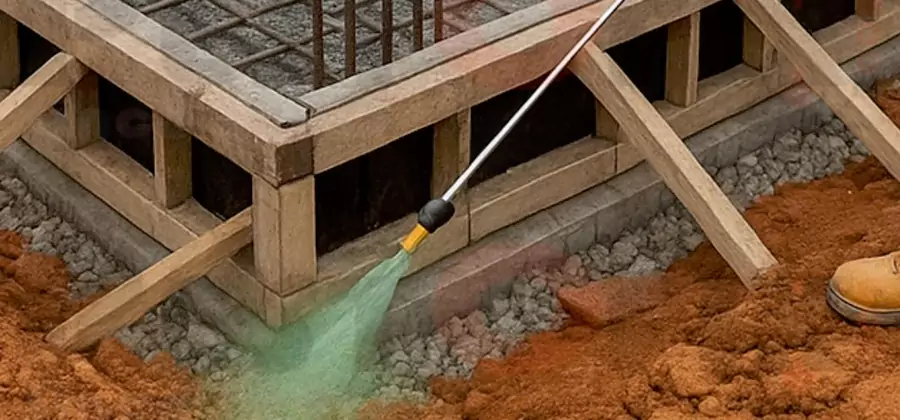 Foundation Slab Termite Treatment in Montville