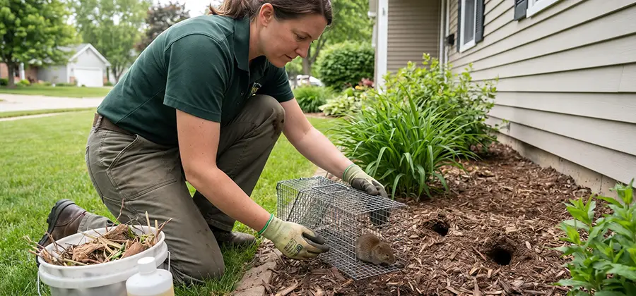 Organic Vole Control in Montville