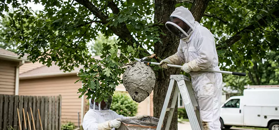 Wasp Nest in Tree Removal Montville